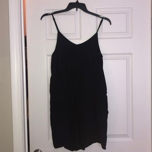 Never worn black Old Navy romper size L